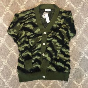 Greylin Camo Cardigan